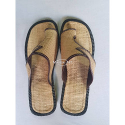 Babouche en paille