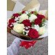 Assortiment rouge et blanc 50 cm (17 tiges)
