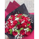 Taille XL d'un rouge vif 50 cm (22 tiges)